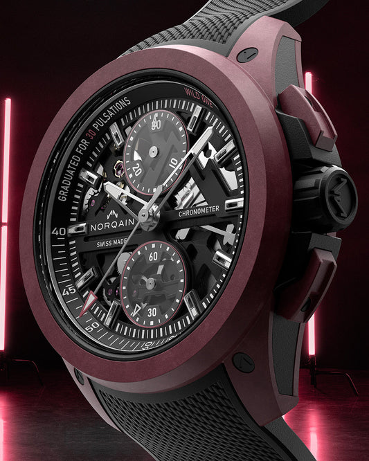 Wild ONE Skeleton Chrono - Burgundy - Limited Edition