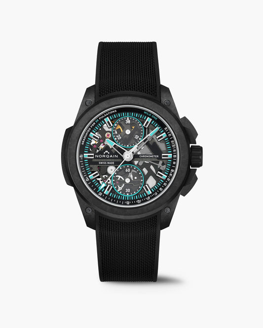 Wild ONE Skeleton Chrono - Black/Turquoise